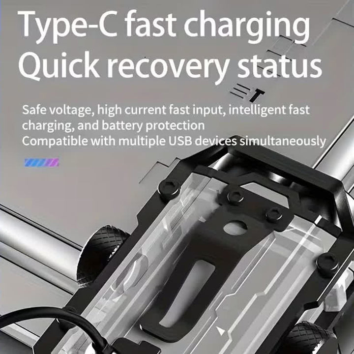 Lampe torche magnétique EDC rechargeable avec fidget spinner - image 3