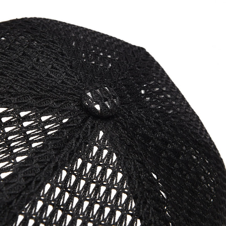 Casquette Docker d'été respirante sans visière, style streetwear, en maille respirante. - image 8
