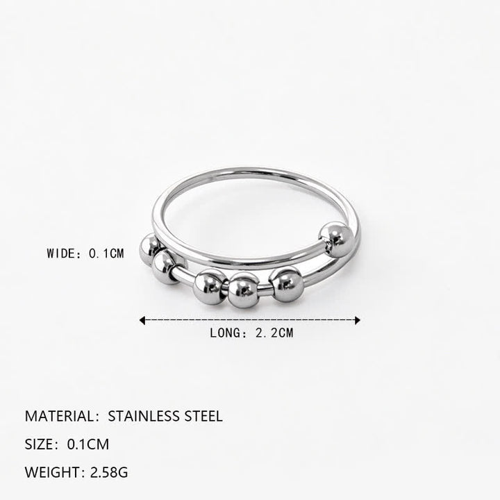 Anneau anti-stress mignon à perles coulissantes pour décompression et soulagement de l'anxiété - image 4