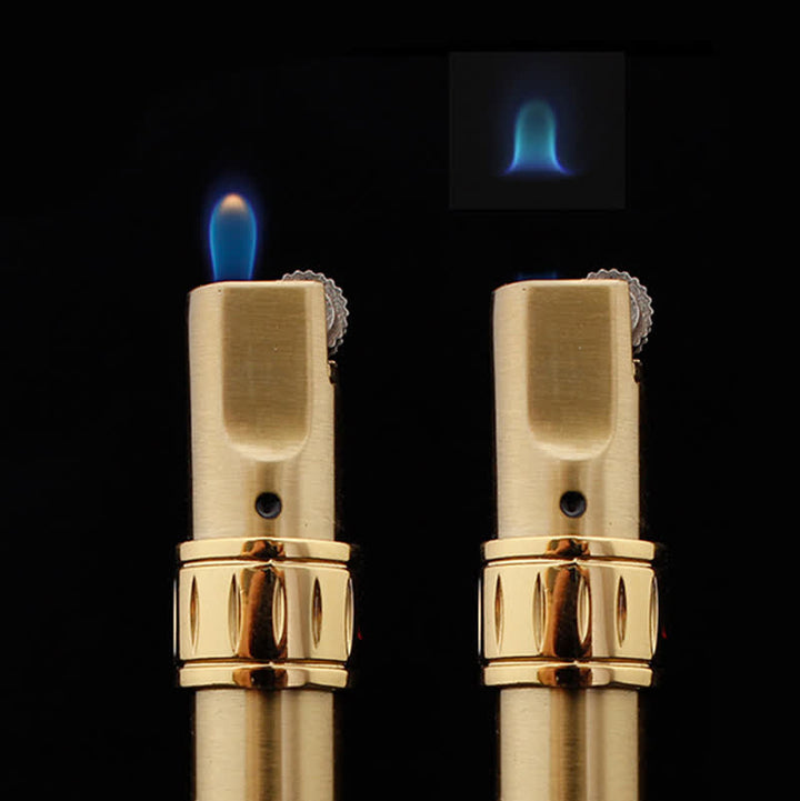 Briquet à butane EDC en forme de stylo, coupe-vent, à flamme jet - image 3