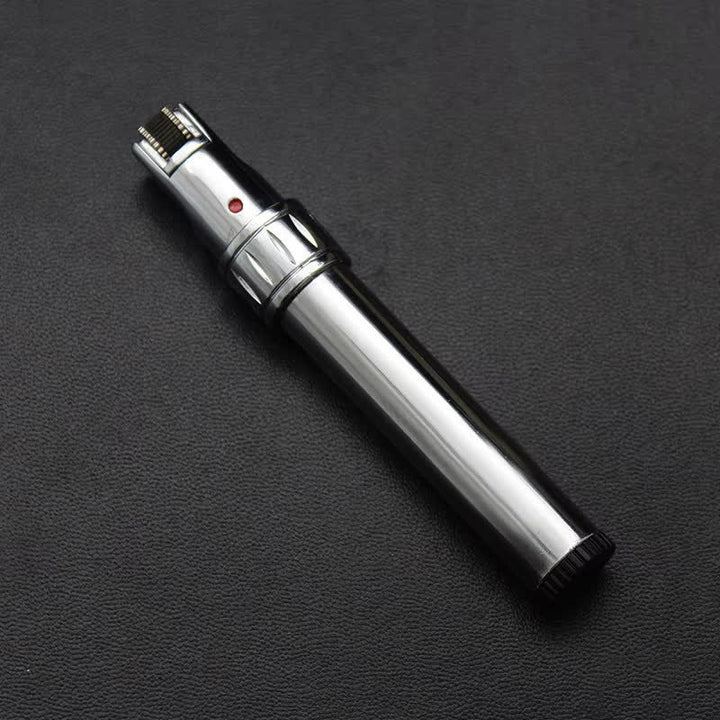 Briquet à butane EDC en forme de stylo, coupe-vent, à flamme jet - Chrome brillant - image 6