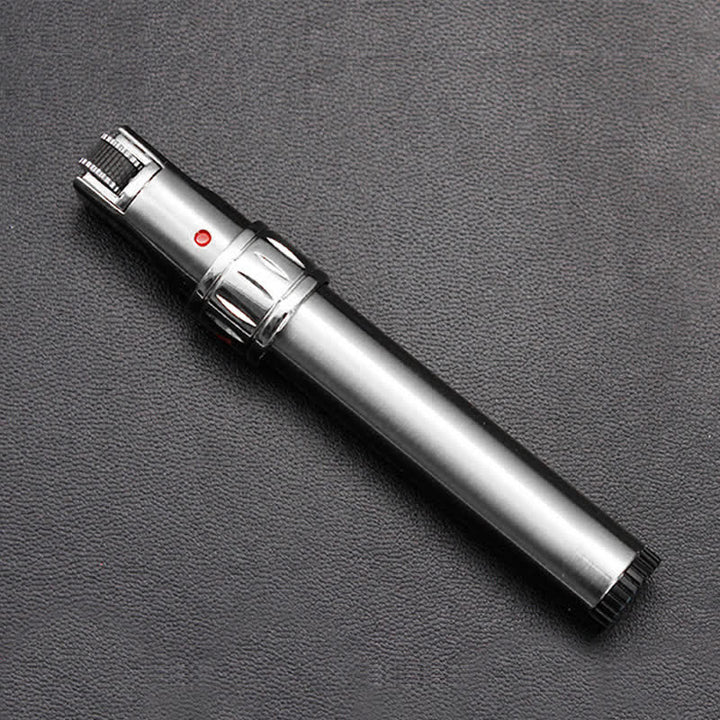 Briquet à butane EDC en forme de stylo, coupe-vent, à flamme jet - Chrome brossé - image 5