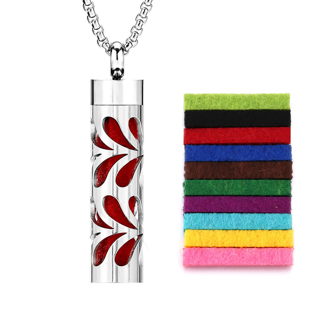 Collier diffuseur de parfum avec noyau en feutre et inserts de couleur interchangeables - Style n° 15 - image 18