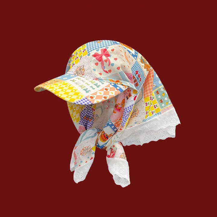 Casquette de baseball unisexe à bandana noué, style élégant et décontracté - Paradis des animaux - Ajustable - image 16