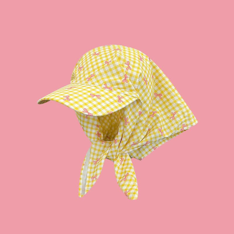 Casquette de baseball unisexe à bandana noué, style élégant et décontracté - Nœud papillon jaune - Ajustable - image 20