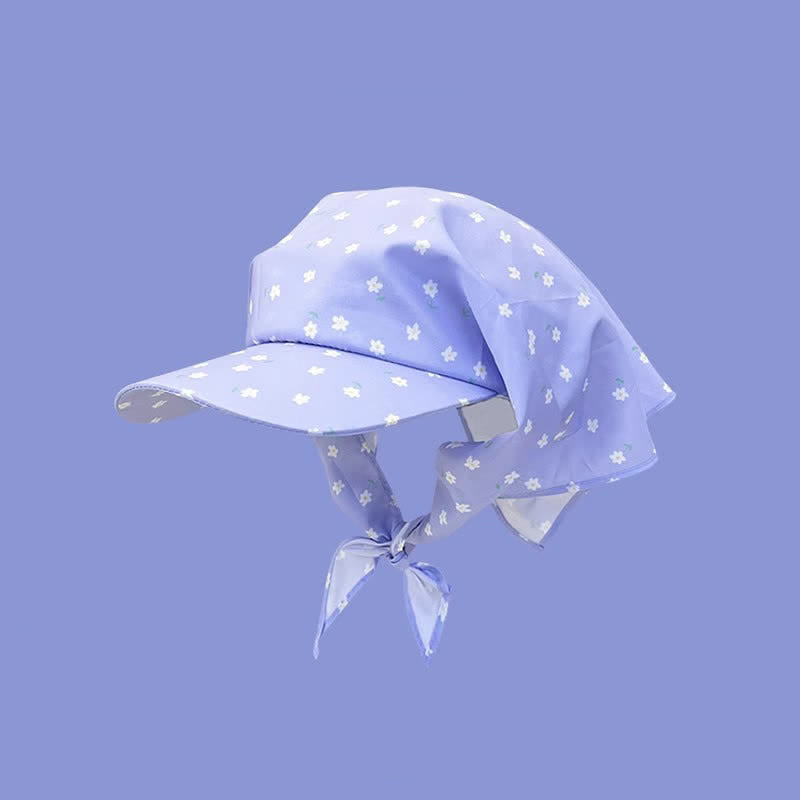 Casquette de baseball unisexe à bandana noué, style élégant et décontracté - Marguerite violette - Ajustable - image 23