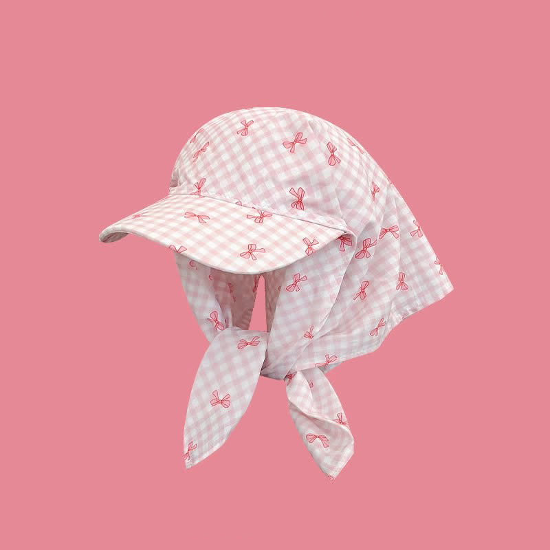 Casquette de baseball unisexe à bandana noué, style élégant et décontracté - Nœud papillon rose - Ajustable - image 19