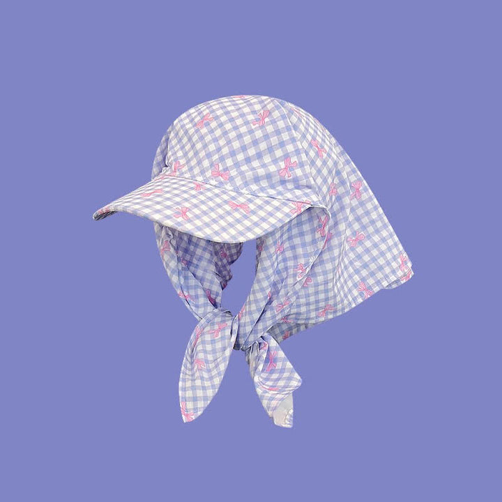 Casquette de baseball unisexe à bandana noué, style élégant et décontracté - Nœud papillon violet - Ajustable - image 22