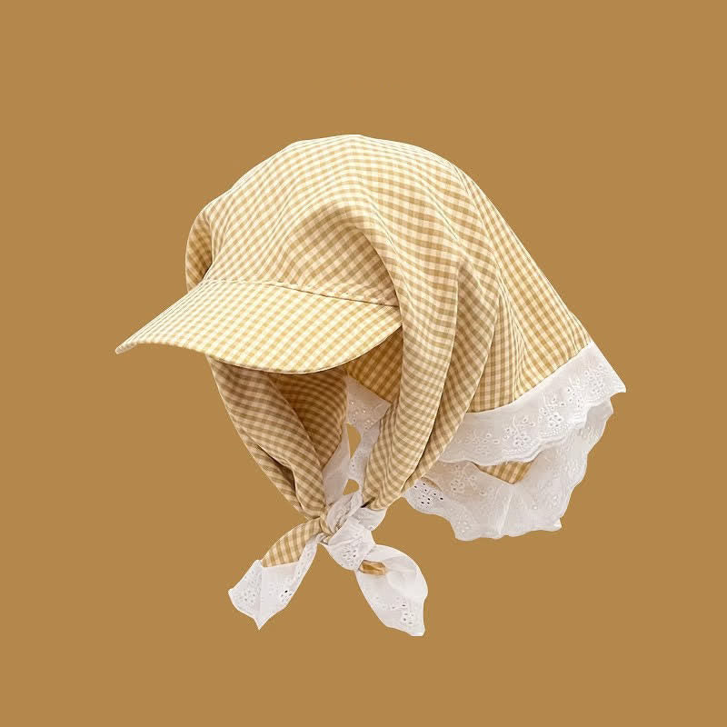 Casquette de baseball unisexe à bandana noué, style élégant et décontracté - Coiffe jaune - Ajustable - image 7