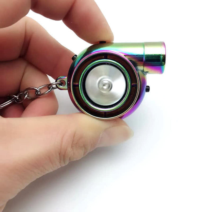 Briquet électrique porte-clés à turbine turbo créative - image 4