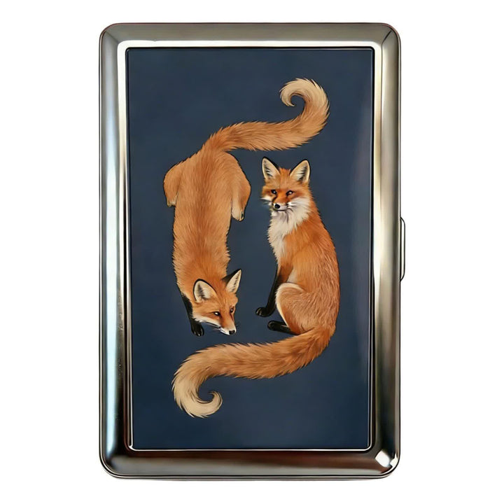 Étui portefeuille fin en métal à motif esthétique vintage - Style n° 12 - image 12