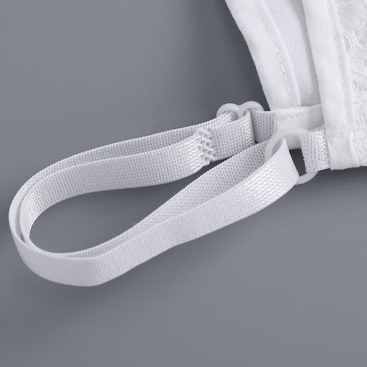 Col montant amovible en dentelle florale victorienne pour femme - image 10