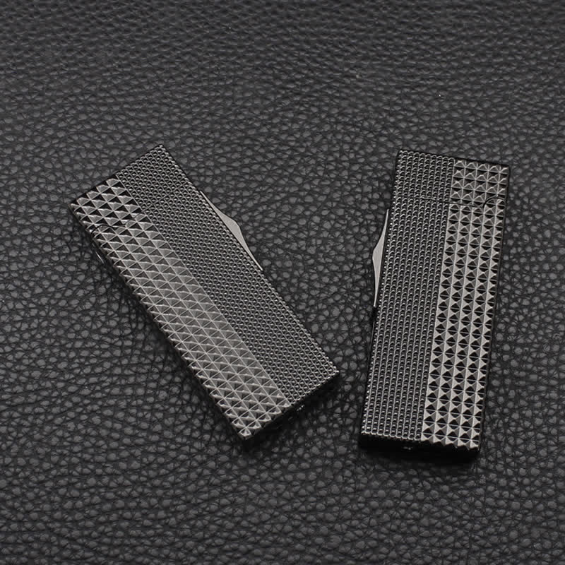 Briquet à butane rechargeable de luxe Diamond Paris Noir - image 3