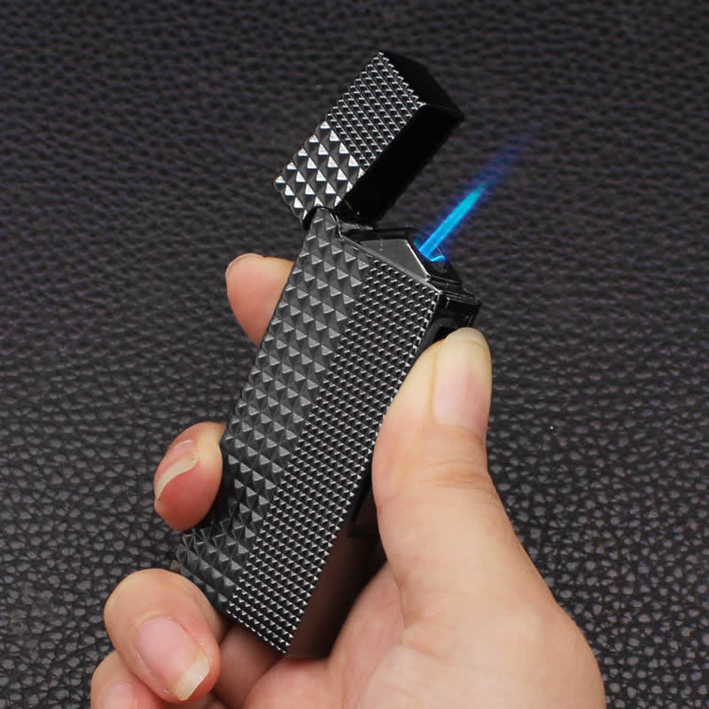 Briquet à butane rechargeable de luxe Diamond Paris Noir - image 2