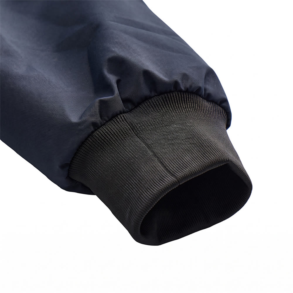 Manteau matelassé décontracté à blocs de couleur pour hommes - image 9