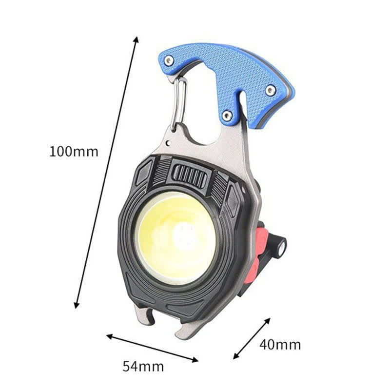 Briquet électrique multifonction 6 en 1 avec porte-clés et lampe de travail rechargeable - image 9