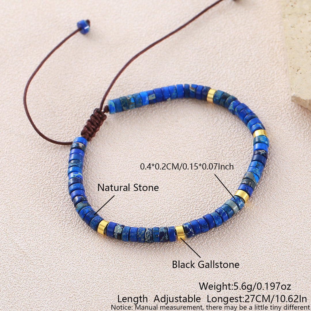 Bracelet ajustable minimaliste géométrique à perles cylindriques - Style n° 16 - image 20