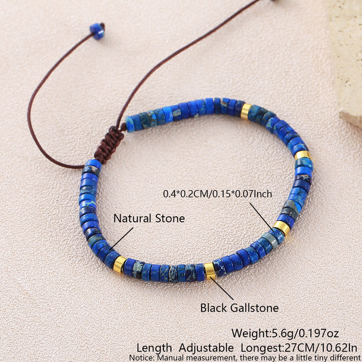 Bracelet ajustable minimaliste géométrique à perles cylindriques - Style n° 16 - image 20