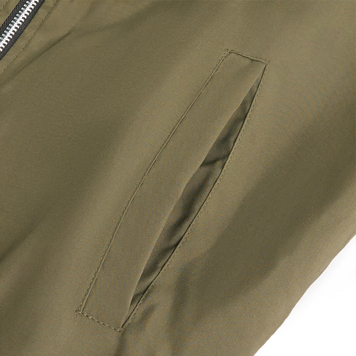 Veste bomber classique à col montant pour homme - image 9