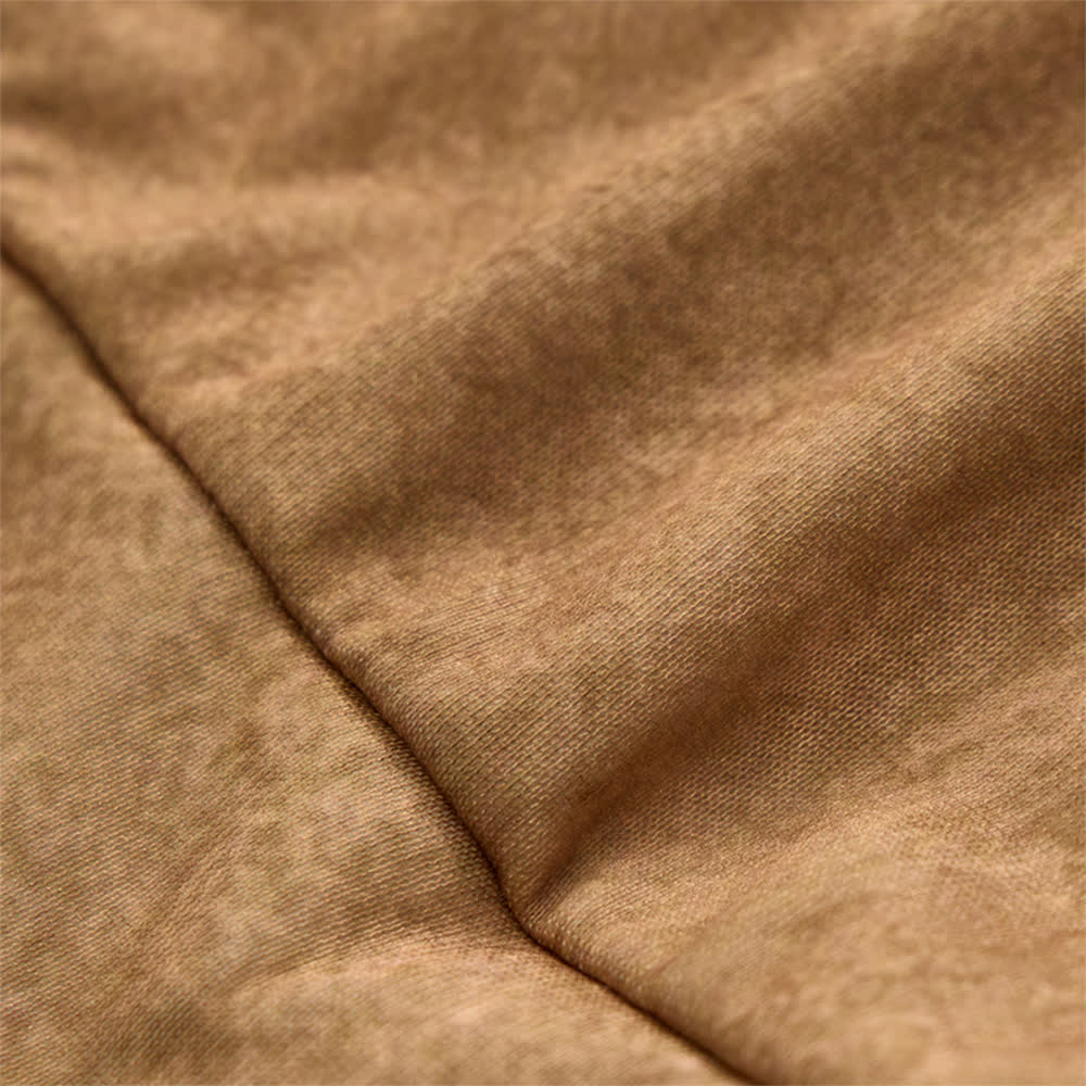 Veste à capuche chaude doublée polaire style western aztèque vintage pour homme - image 7