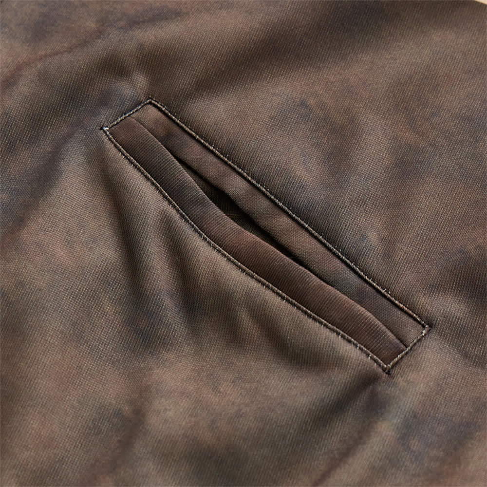 Veste de travail d'hiver à capuche pour homme, motif buffle amérindien - image 6