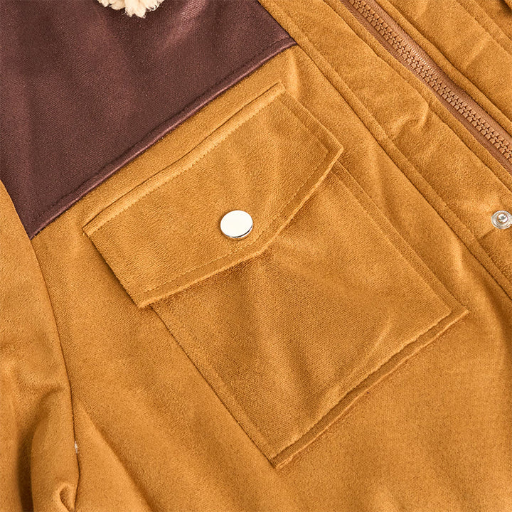 Manteau long western vintage à poches multiples pour homme - image 18
