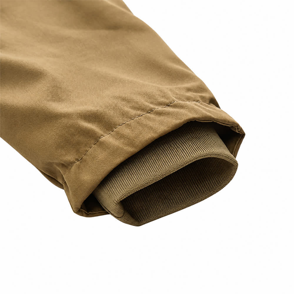 Veste militaire chaude pour homme, style bomber d'hiver - image 10