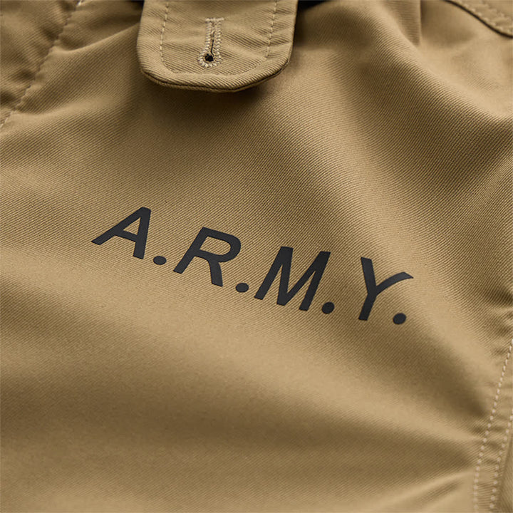 Veste militaire chaude pour homme, style bomber d'hiver - image 7