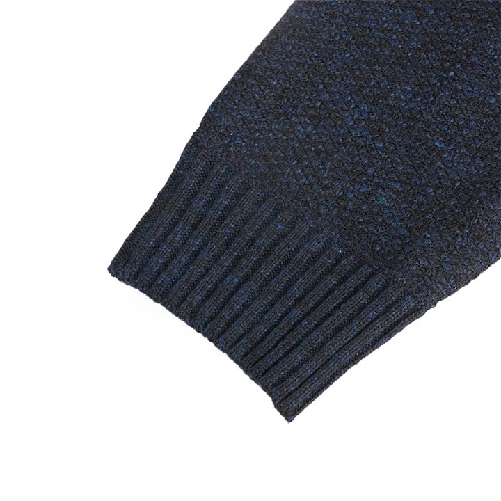 Gilet en maille doublé polaire à blocs de couleur pour homme - image 9