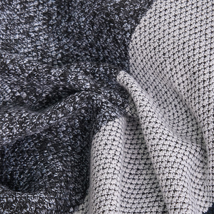 Gilet en maille doublé polaire à blocs de couleur pour homme - image 8