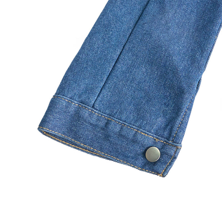 Veste en jean doublée polaire pour homme - image 8