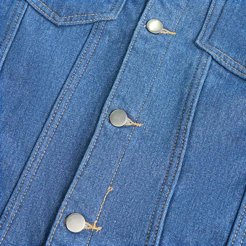 Veste en jean doublée polaire pour homme - image 7