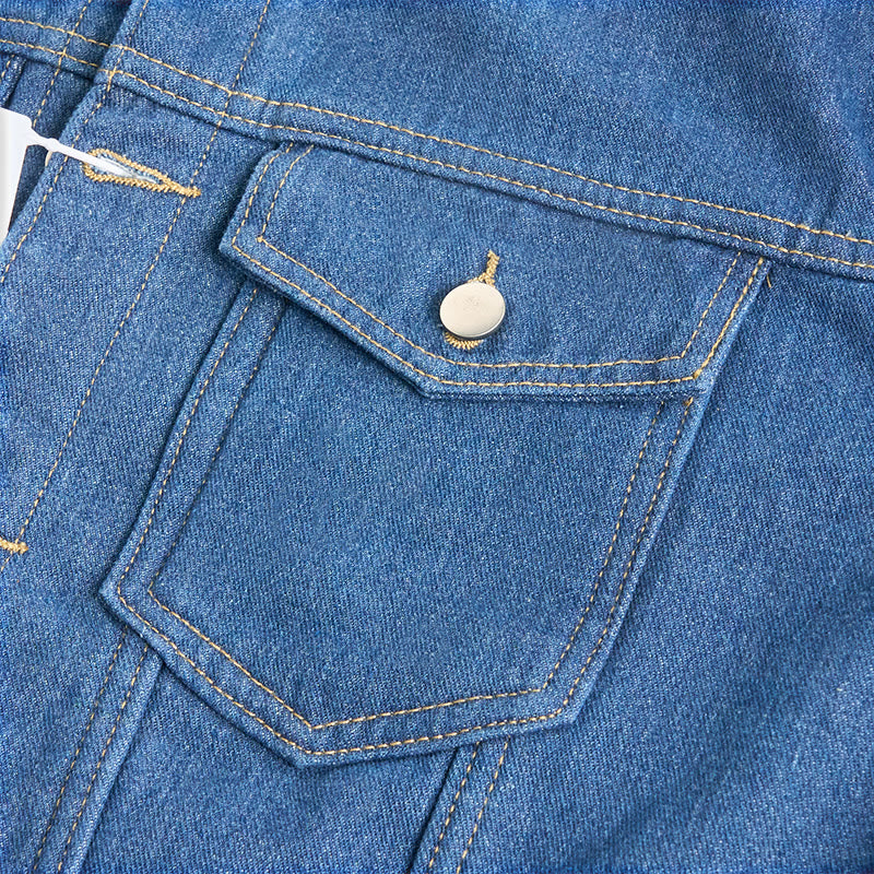 Veste en jean doublée polaire pour homme - image 6