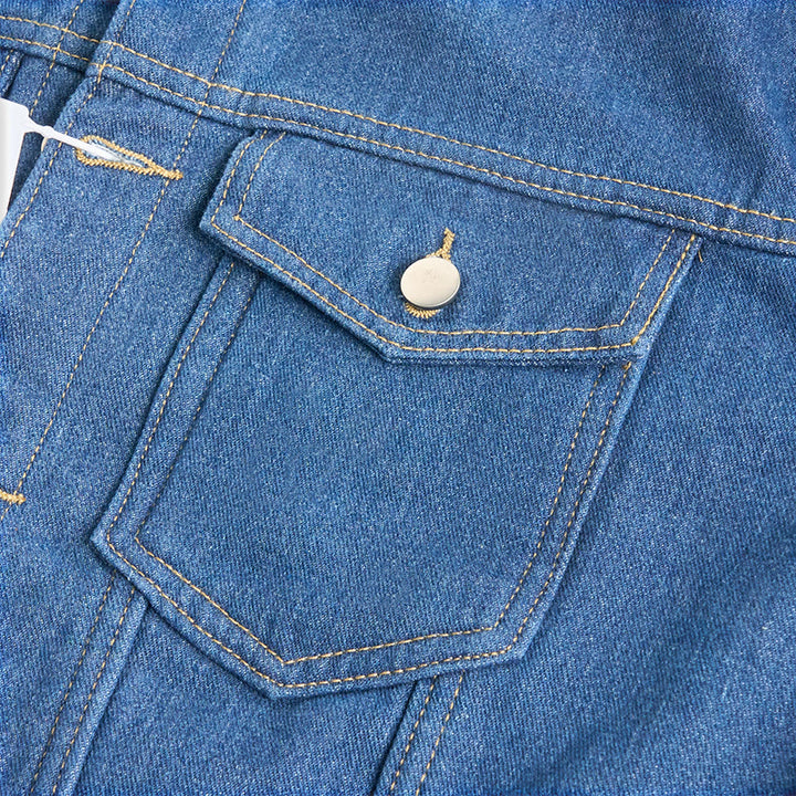 Veste en jean doublée polaire pour homme - image 6