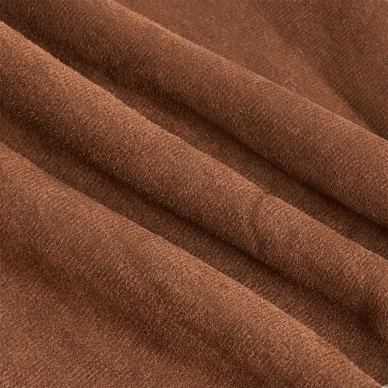 Manteau en peau lainée style britannique pour hommes - image 7