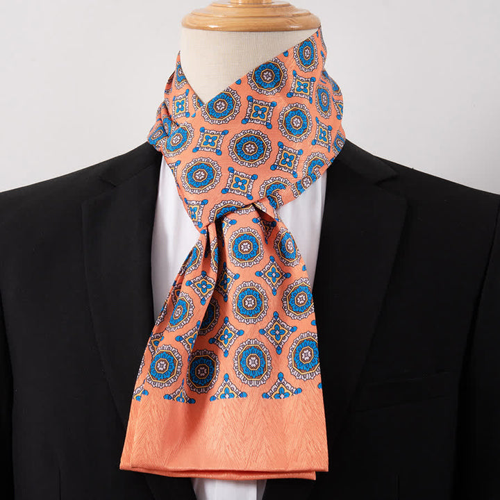 Écharpe Ascot fine pour homme, aspect soie, idéale pour les affaires. - Style n° 24 - image 24