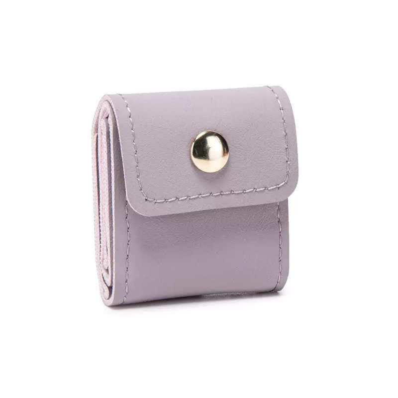 Boîte à bijoux de voyage pliable et portable à 4 compartiments - Cuir PU violet - image 11