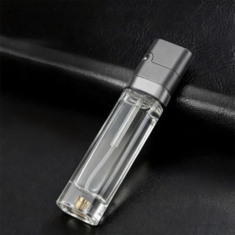 Briquet à pétrole vintage fin et transparent rechargeable - image 9