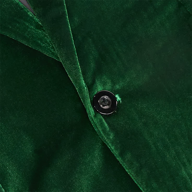 Costume de cérémonie en velours pour homme, style gentleman, idéal pour un mariage ou un bal de promo. - image 11