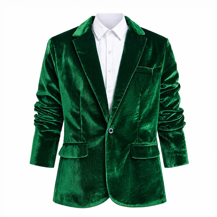Costume de cérémonie en velours pour homme, style gentleman, idéal pour un mariage ou un bal de promo. - image 14