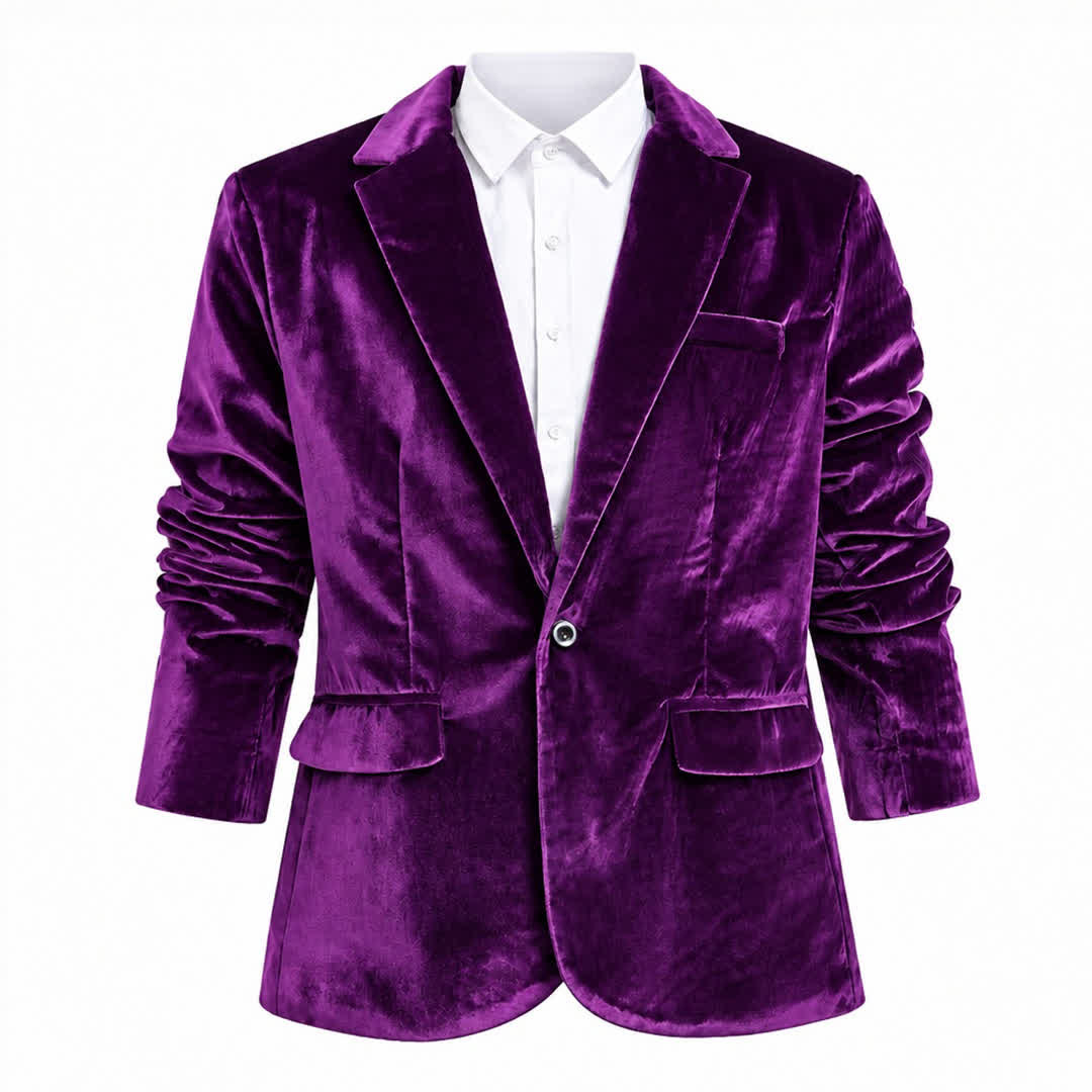 Costume de cérémonie en velours pour homme, style gentleman, idéal pour un mariage ou un bal de promo. - image 18