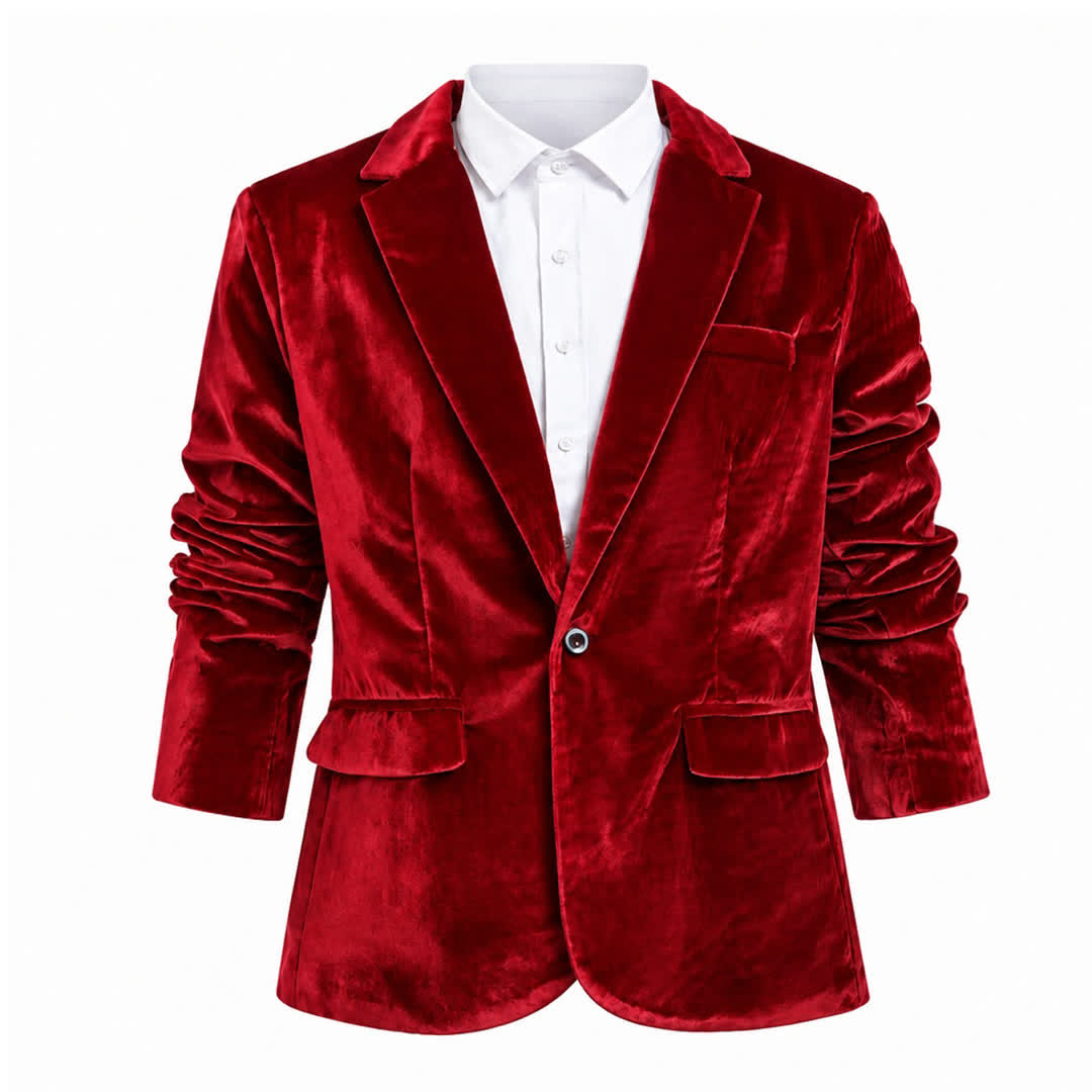 Costume de cérémonie en velours pour homme, style gentleman, idéal pour un mariage ou un bal de promo. - image 17
