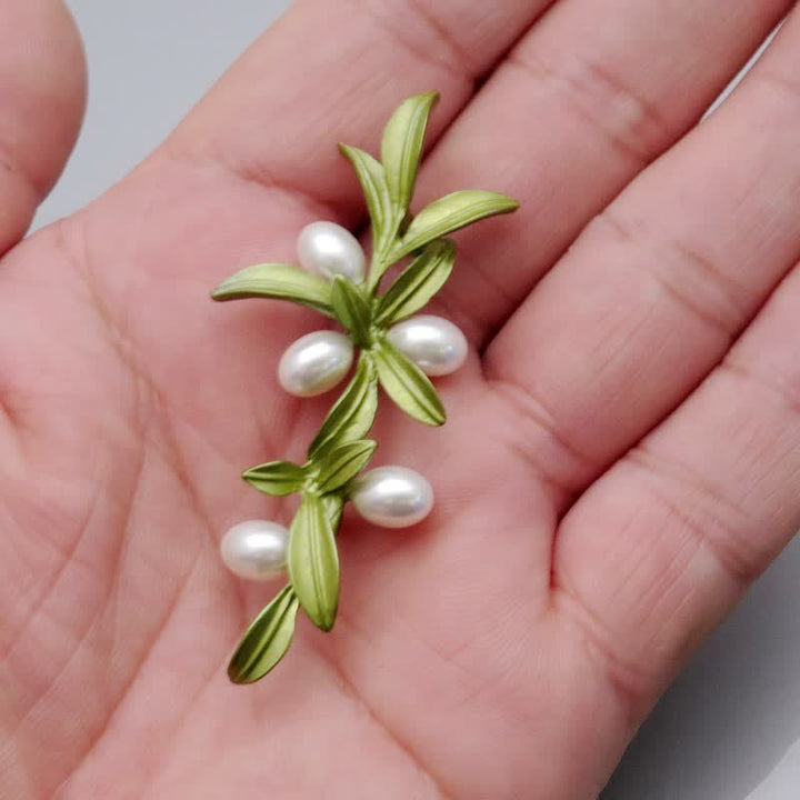 Broche botanique pour jardin féerique « Le langage des fleurs » - Orange - image 17