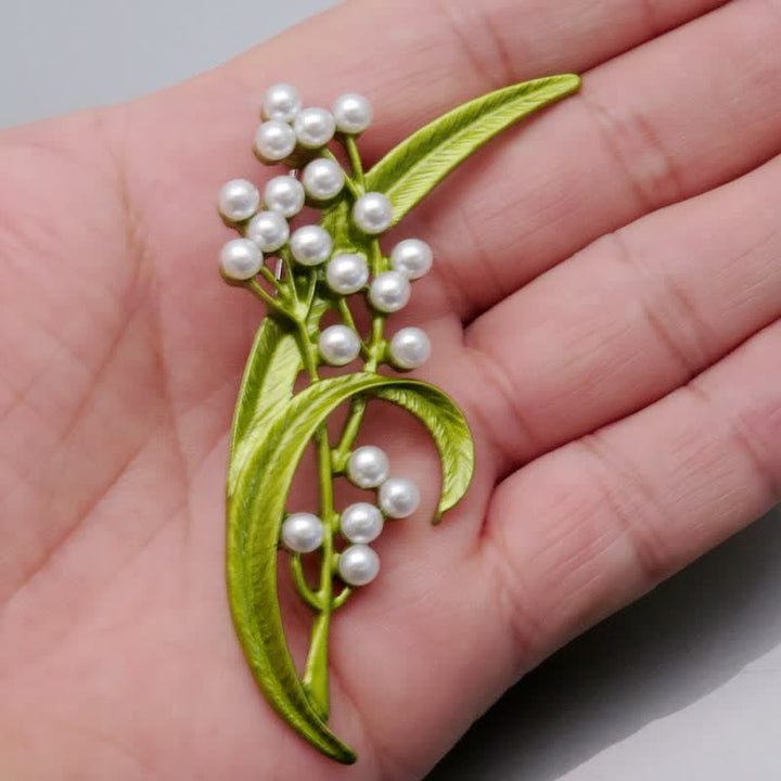 Broche botanique pour jardin féerique « Le langage des fleurs » - Acacia Dealbata - image 12
