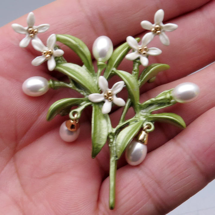 Broche botanique pour jardin féerique « Le langage des fleurs » - image 10