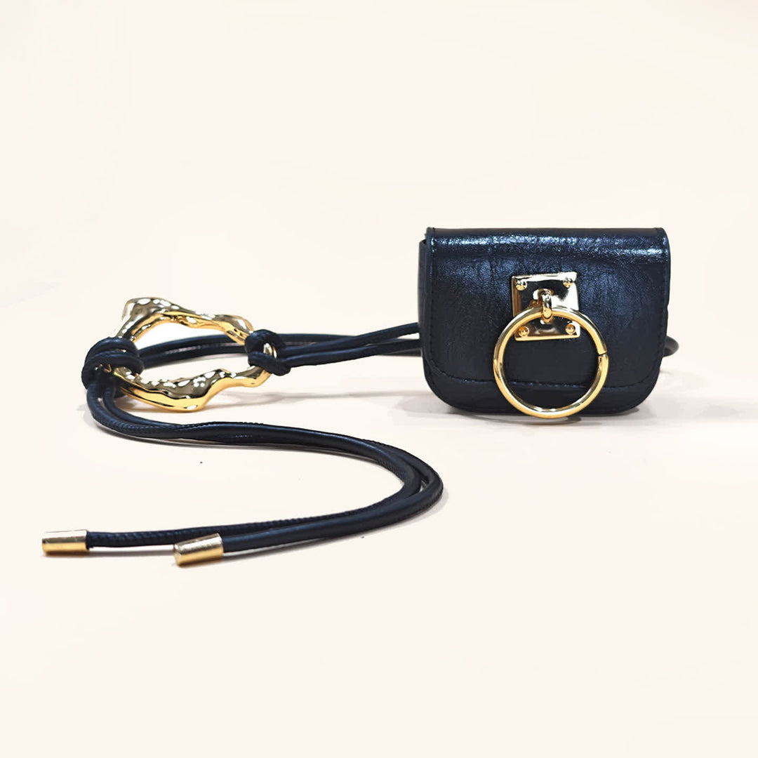 Mini sac banane pour femme, ceinture en corde - Style n° 2 - 41,34" / 105 cm - image 2