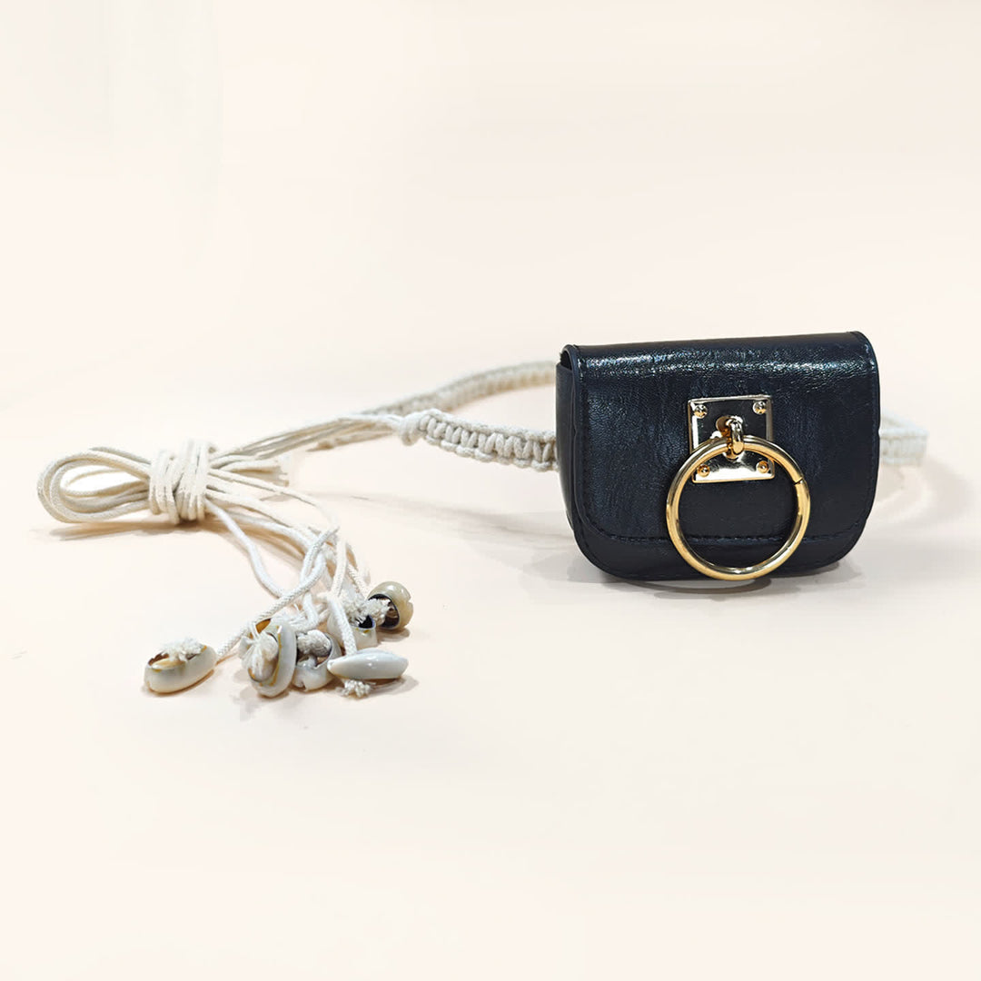 Mini sac banane pour femme, ceinture en corde - Style n° 4 - 41,34" / 105 cm - image 6