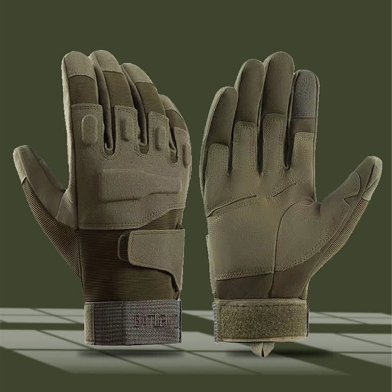 Gants tactiques indestructibles, épais, antidérapants et à jointures dures