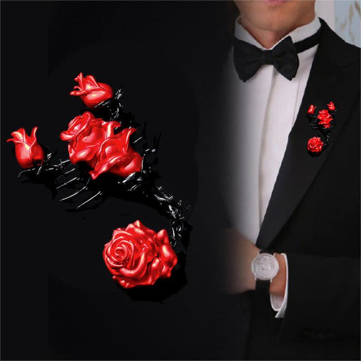 Broche Scorpion Rose Personnalité Homme