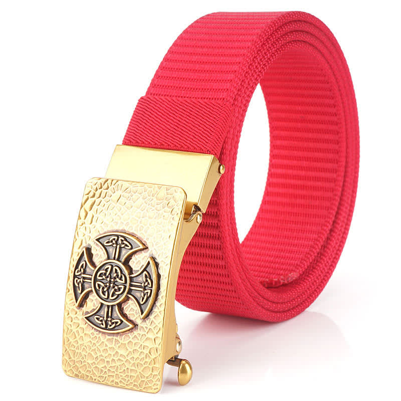 Ceinture en nylon de style rétro pour homme